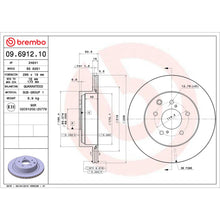 Load image into Gallery viewer, 09.6912.10 Brembo Premium Vented Brake Rotor Brembo Brake Canada