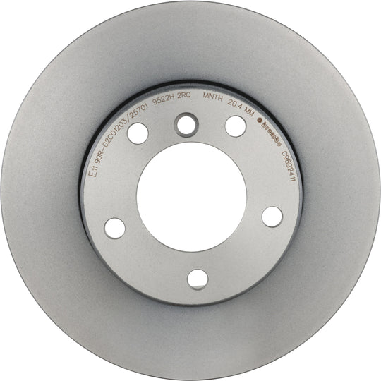 09.6924.11 Brembo Premium Coated Vented Brake Rotor Brembo Brake Canada