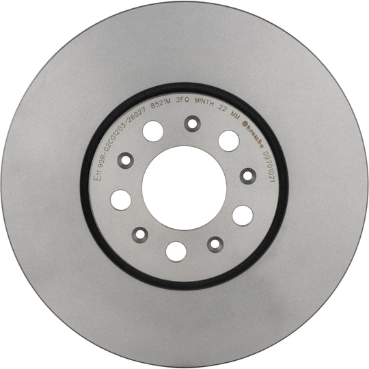 KT00A04 Brembo Ceramic Brake Pad and UV Coated Vented  Brake Disc Kit Brembo Brake Canada