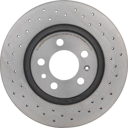 KTX0154 Brembo Ceramic Brake Pad and XTRA Vented Drilled Brake Disc Kit Brembo Brake Canada