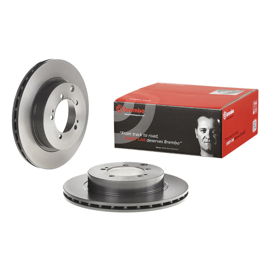 09.7143.31 Brembo Premium Coated Vented Brake Rotor Brembo Brake Canada