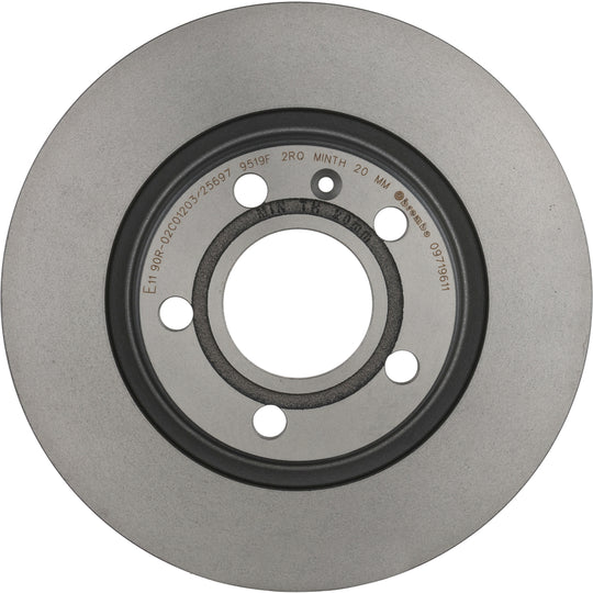 09.7196.11 Brembo Premium Coated Vented Brake Rotor Brembo Brake Canada