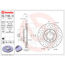 Load image into Gallery viewer, KTX4062 Brembo Low-Met Brake Pad and XTRA Vented Drilled Brake Disc Kit Brembo Brake Canada