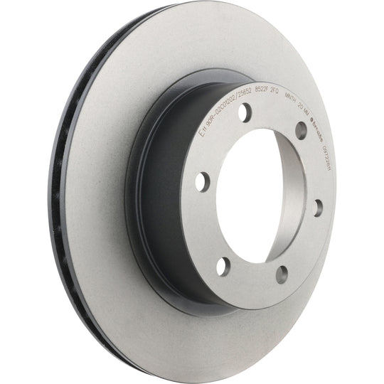 09.7226.11 Brembo Premium Coated Vented Brake Rotor Brembo Brake Canada