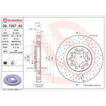 Load image into Gallery viewer, 09.7267.50 Brembo Premium Front Brake Rotor Brembo Brake Canada