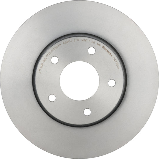 09.7731.11 Brembo Premium Coated Vented Brake Rotor Brembo Brake Canada