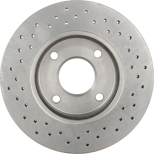 KTX0114 Brembo Ceramic Brake Pad and XTRA Vented Drilled Brake Disc Kit Brembo Brake Canada
