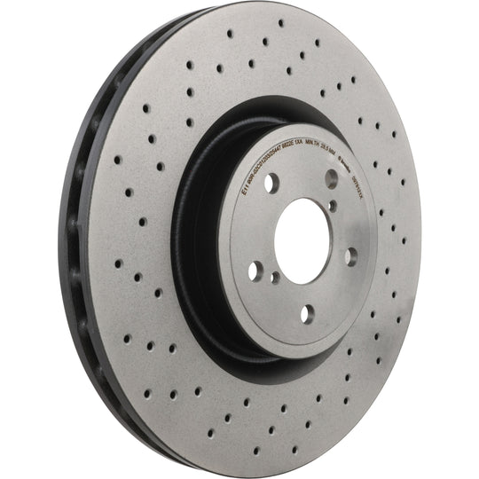 09.7812.1X Brembo Premium UV Coated XTRA Cross Drilled Brake Rotor Brembo Brake Canada