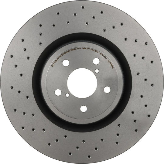 09.7812.1X Brembo Premium UV Coated XTRA Cross Drilled Brake Rotor Brembo Brake Canada