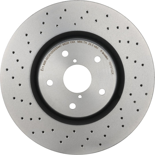 09.7812.2X Brembo Premium UV Coated XTRA Cross Drilled Brake Rotor Brembo Brake Canada