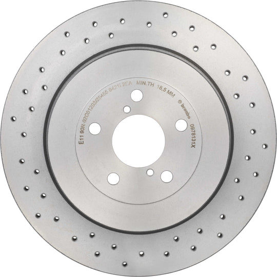 09.7813.1X Brembo Premium UV Coated XTRA Cross Drilled Brake Rotor Brembo Brake Canada