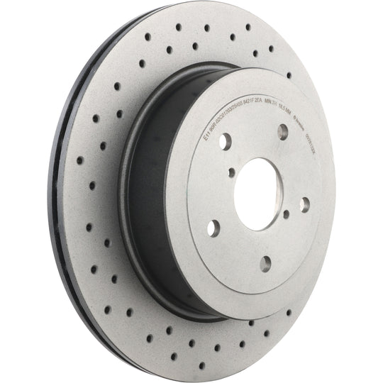 09.7813.2X Brembo Premium UV Coated XTRA Cross Drilled Brake Rotor Brembo Brake Canada