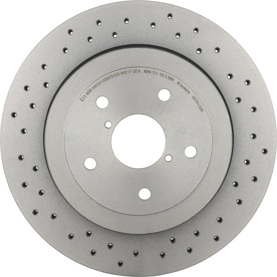 09.7813.2X Brembo Premium UV Coated XTRA Cross Drilled Brake Rotor Brembo Brake Canada