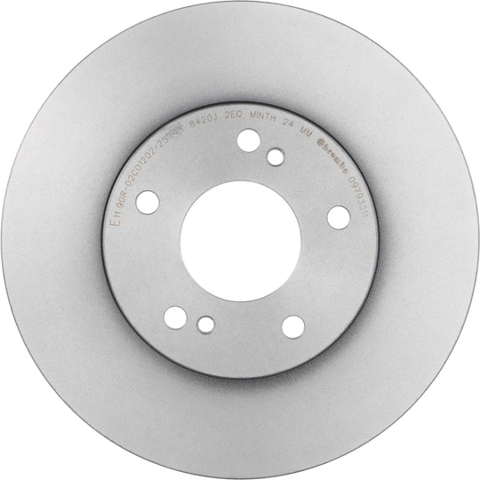 09.7933.11 Brembo Premium Coated Vented Brake Rotor Brembo Brake Canada