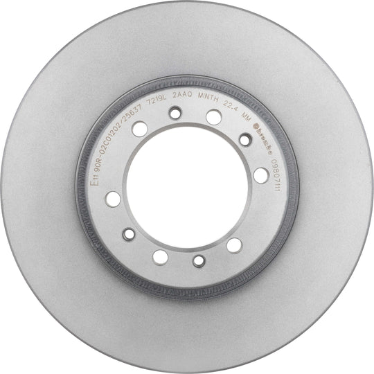 09.8071.11 Brembo Premium Coated Vented Brake Rotor Brembo Brake Canada