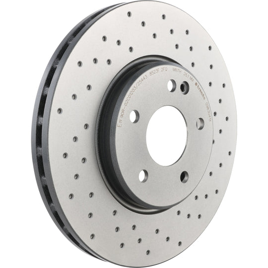 09.8304.1X Brembo Premium UV Coated XTRA Cross Drilled Brake Rotor Brembo Brake Canada