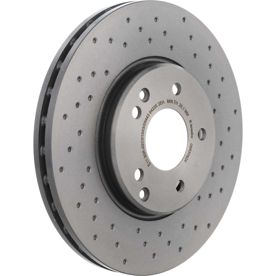 09.8304.2X Brembo Premium UV Coated XTRA Cross Drilled Brake Rotor Brembo Brake Canada