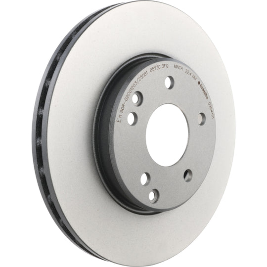 09.8411.11 Brembo Premium Coated Vented Brake Rotor Brembo Brake Canada