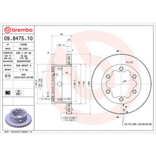 Load image into Gallery viewer, KT00B47 Brembo Ceramic Brake Pad and Standard PVT  Brake Disc Kit Brembo Brake Canada