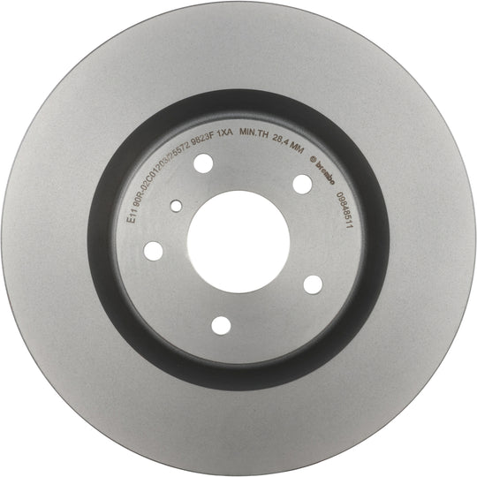 09.8485.11 Brembo Premium Coated Vented Brake Rotor Brembo Brake Canada