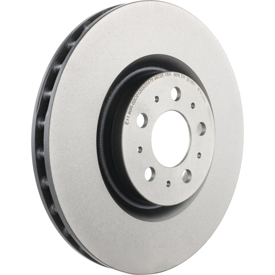09.8614.11 Brembo Premium Coated Vented Brake Rotor Brembo Brake Canada