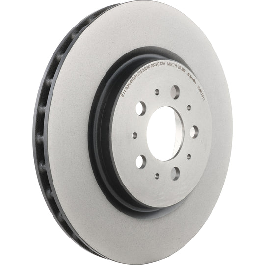 09.8615.11 Premium Coated Vented Brake Rotor Brembo Canada