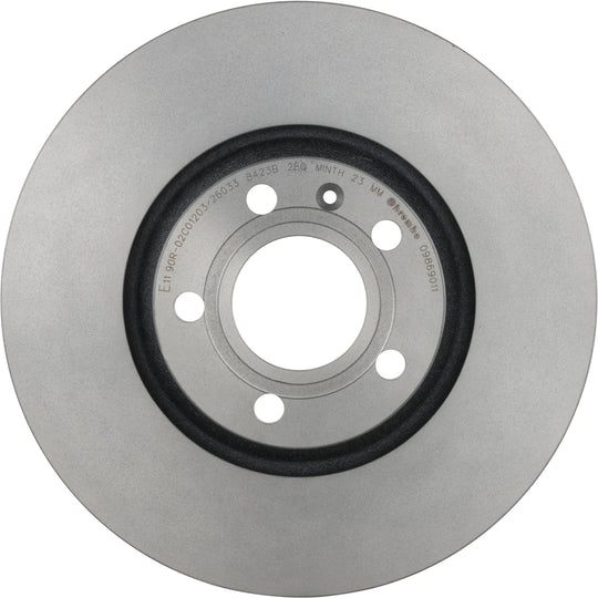 KT04203 Brembo Low-Met Brake Pad and UV Coated Vented  Brake Disc Kit Brembo Brake Canada