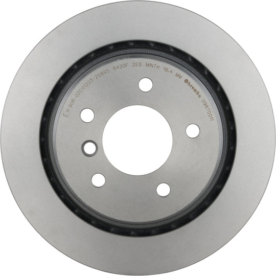 09.8700.11 Brembo Premium Coated Vented Brake Rotor Brembo Brake Canada