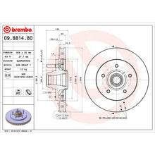 Charger l'image dans la galerie, KT00863 Brembo Ceramic Brake Pad and Standard PVT  Brake Disc Kit Brembo Brake Canada
