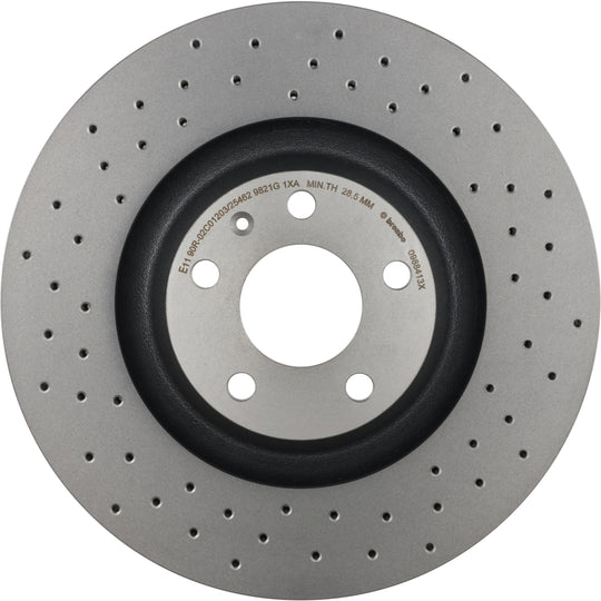 09.8841.3X Brembo Premium UV Coated XTRA Cross Drilled Brake Rotor Brembo Brake Canada