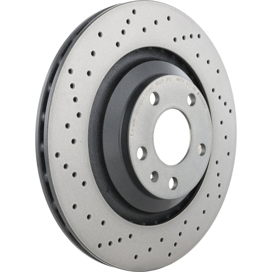 09.8842.2X Brembo Premium UV Coated XTRA Cross Drilled Brake Rotor Brembo Brake Canada