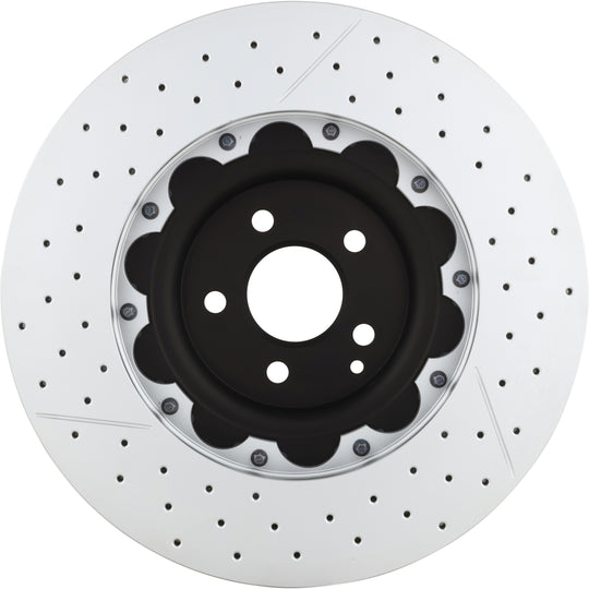 09.8878.23 Brembo Premium Floating Two Piece UV Coated Vented Drilled And Slotted Brake Rotor Brembo Brake Canada