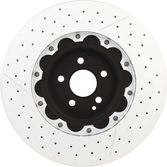 09.8880.23 Brembo Premium Floating Two Piece UV Coated Vented Drilled And Slotted Brake Rotor Brembo Brake Canada