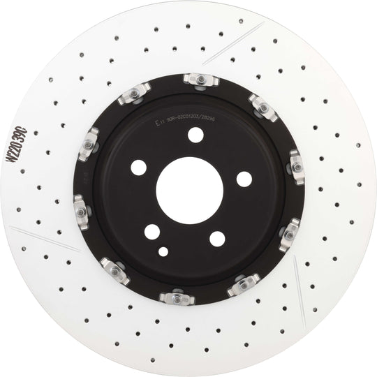 09.8880.23 Brembo Premium Floating Two Piece UV Coated Vented Drilled And Slotted Brake Rotor Brembo Brake Canada
