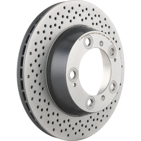 KT00741 Brembo Ceramic Brake Pad and UV Coated Vented Drilled Brake Disc Kit Brembo Brake Canada