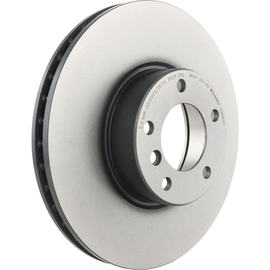 KT00A96 Brembo Ceramic Brake Pad and UV Coated Vented  Brake Disc Kit Brembo Brake Canada