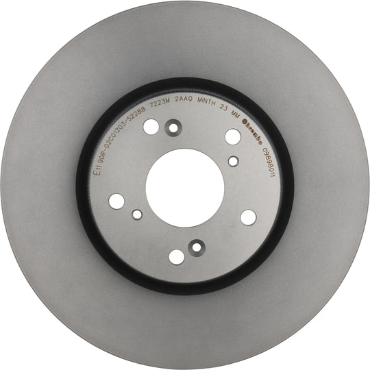 09.8980.11 Brembo Premium Coated Vented Brake Rotor Brembo Brake Canada