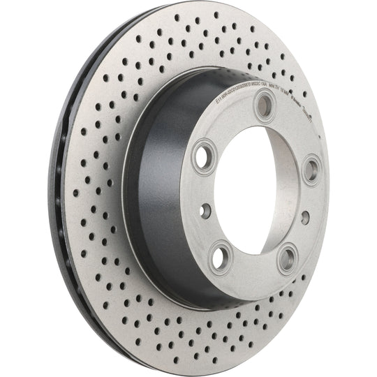 KT00B07 Brembo Ceramic Brake Pad and UV Coated Vented Drilled Brake Disc Kit Brembo Brake Canada