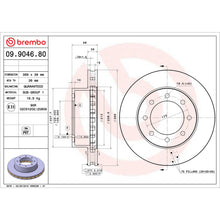 Charger l'image dans la galerie, 09.9046.80 Brembo Premium Front Brake Rotor Brembo Brake Canada