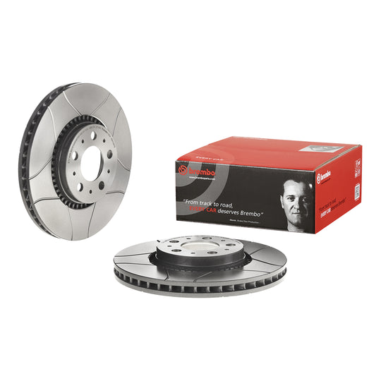 09.9130.75 Brembo Premium Max Slotted UV Coated Rotor Brembo Brake Canada