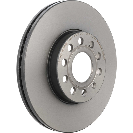 KT04330 Low-Met Brake Pad and UV Coated Vented  Brake Disc Kit Brembo Canada