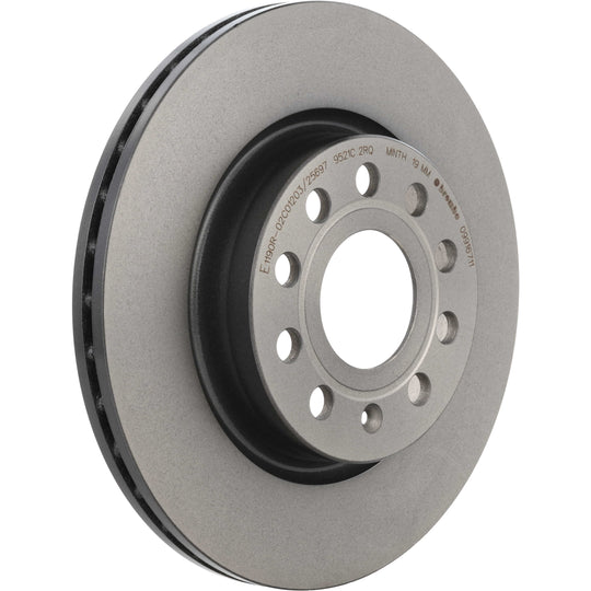 09.9167.11 Brembo Premium Coated Vented Brake Rotor Brembo Brake Canada