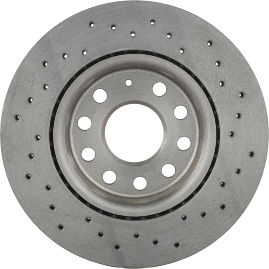09.9167.1X Brembo Premium UV Coated XTRA Cross Drilled Brake Rotor Brembo Brake Canada