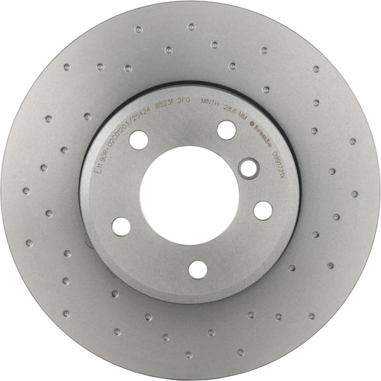KTX4103 Brembo Low-Met Brake Pad and XTRA Vented Drilled Brake Disc Kit Brembo Brake Canada