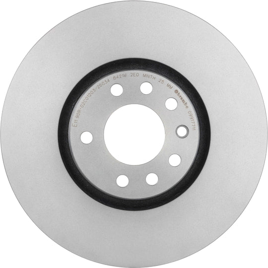 09.9177.11 Brembo Premium Coated Vented Brake Rotor Brembo Brake Canada