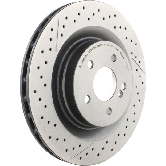 09.9257.41 Brembo Premium Coated Vented Brake Rotor Brembo Brake Canada