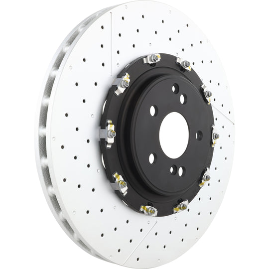 09.9313.33 Brembo Premium Floating Two Piece UV Coated Vented Drilled And Slotted Brake Rotor Brembo Brake Canada