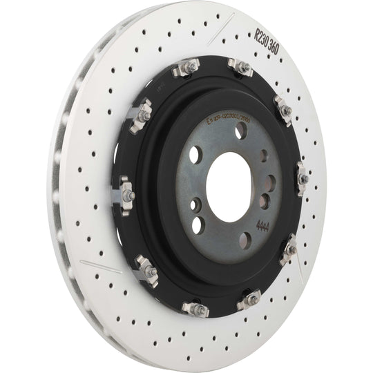 09.9315.23 Brembo Premium Floating Two Piece UV Coated Vented Drilled And Slotted Brake Rotor Brembo Brake Canada