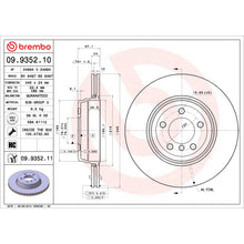 Charger l'image dans la galerie, 09.9352.10 Brembo Premium Vented Brake Rotor Brembo Brake Canada