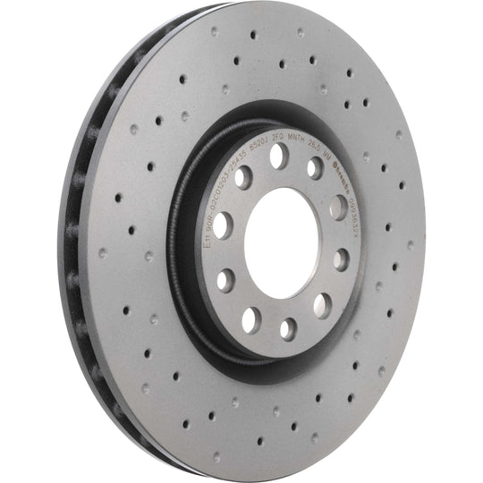 KTX0137 Brembo Ceramic Brake Pad and XTRA PVT Drilled Brake Disc Kit Brembo Brake Canada